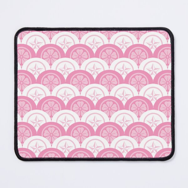 Item preview, Cherry Blossoms & Stars Wave Print 1 - Cherry Pink designed and sold by Daniel Bevis Design.