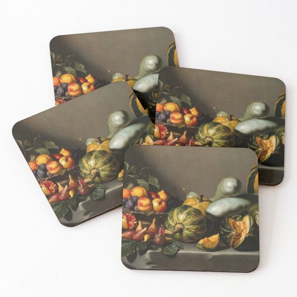 Item preview, Caravaggio Still Life with Fruit Baroque Painting designed and sold by TheSoulOfArt.