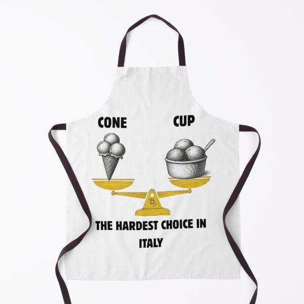 Item preview, The Italian Summer Dilemma: Gelato Cone vs Cup designed and sold by TheItaliandilemma.