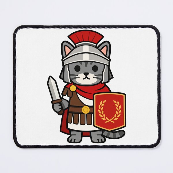 Item preview, Minimalist Roman Cat | Roman Cat Warrior designed and sold by Droosam.