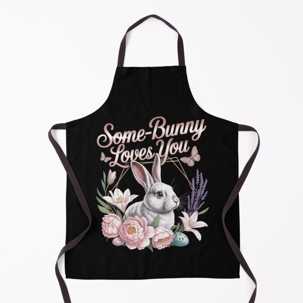 Item preview, Some-Bunny Loves You — Floral Easter Tee designed and sold by DarylWelsh2024.
