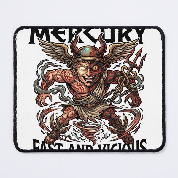 Item preview, Mercury Trickster Demon Hybrid Sticker designed and sold by Imaginarium of Chaos falcon88 .