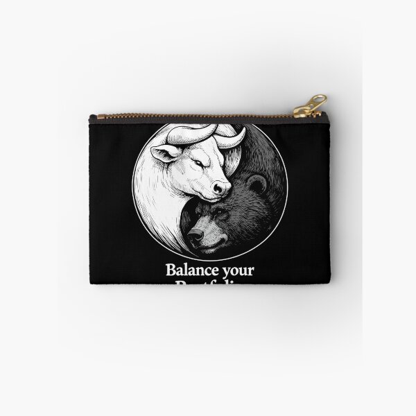 Item preview, Stock market Yin Yang: Bull & Bear Balance your portfolio designed and sold by Pineapple-Tree.