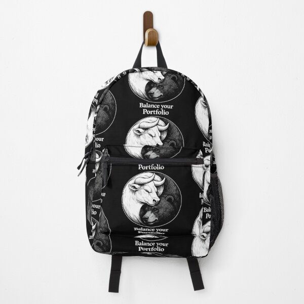 Item preview, Stock market Yin Yang: Bull & Bear Balance your portfolio designed and sold by Pineapple-Tree.