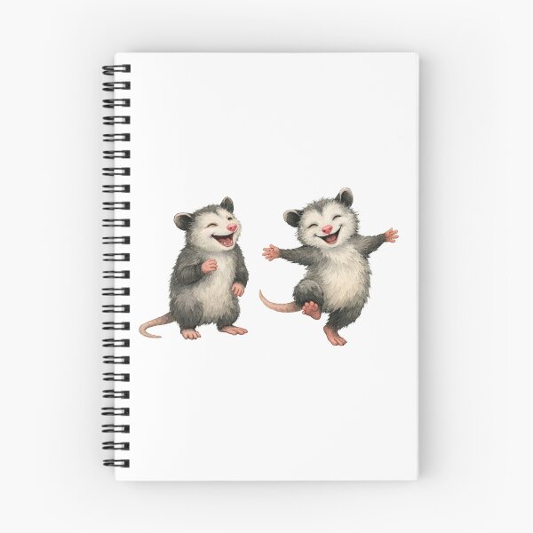 Item preview, Playful Possum Pair - Whimsical Animal T-Shirt Design for Kids and Fun-Loving Gift Shoppers designed and sold by FunscapeHQ.