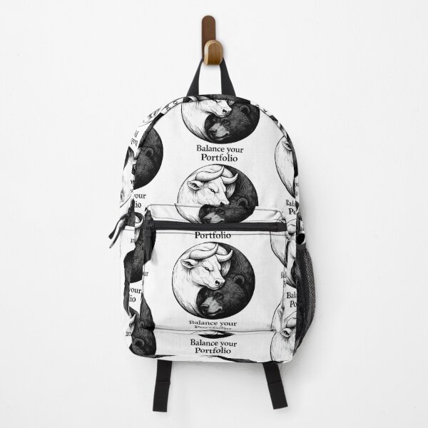 Item preview, Stock market Yin Yang: Bull & Bear Balance your portfolio designed and sold by Pineapple-Tree.