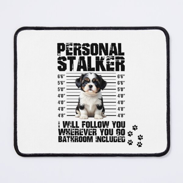 Item preview, Shih Tzu Personal Stalker Funny Dog Mugshot Design designed and sold by TshirtsOnline-.