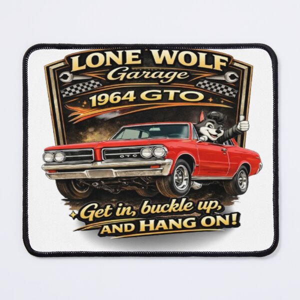 Item preview, Classic Muscle Car Vintage Car Get In Buckle Up Hang On Petrolhead Gift Retro Automotive Apparel designed and sold by Lone Wolf Designs .