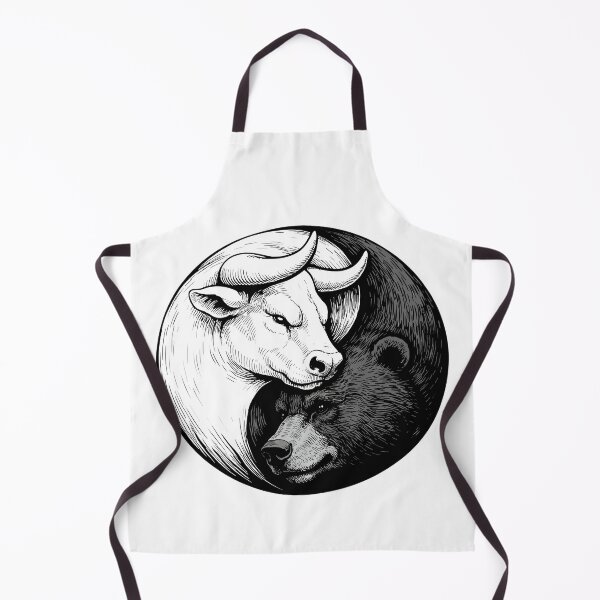 Item preview, Stock Exchange Yin Yang: Bull & Bear Design for Shareholders designed and sold by Pineapple-Tree.