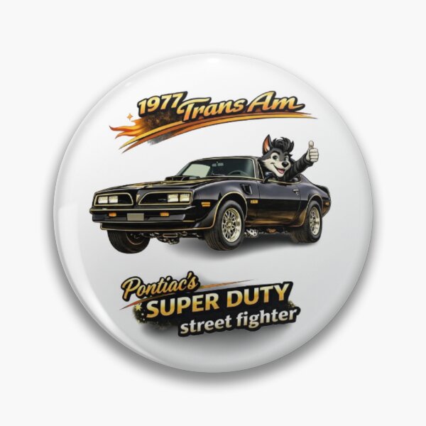 Item preview, 1977   Classic Muscle Car Vintage Firebird Style Car Lover Gift Petrolhead Street Fighter  designed and sold by Lone Wolf Designs .