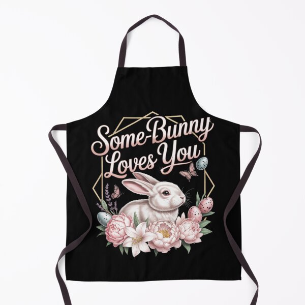 Item preview, Some-Bunny Loves You — Floral Easter Tee V5 designed and sold by DarylWelsh2024.