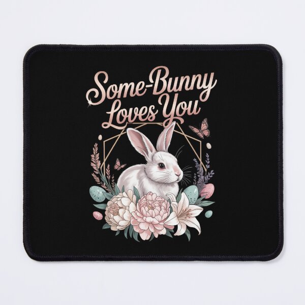 Item preview, Some-Bunny Loves You — Floral Easter Tee V6 designed and sold by DarylWelsh2024.