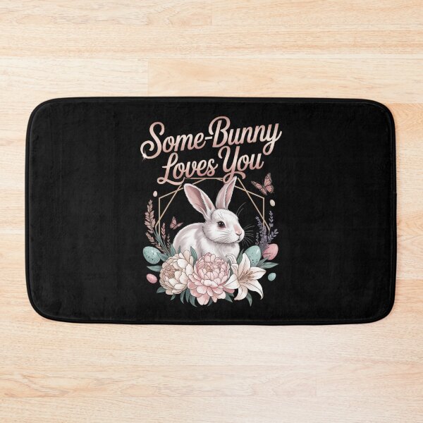 Item preview, Some-Bunny Loves You — Floral Easter Tee V6 designed and sold by DarylWelsh2024.