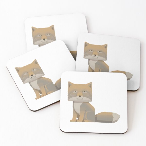 Item preview, Square Head Tibetan Fox Weirdcore Humor designed and sold by twgzaoiu15.