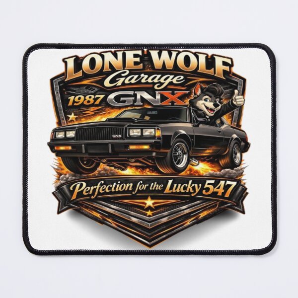 Item preview, Classic Turbo Muscle Car Performance For the Lucky Few 547 Vintage Car Lover Gift Petrolhead Apparel designed and sold by Lone Wolf Designs .