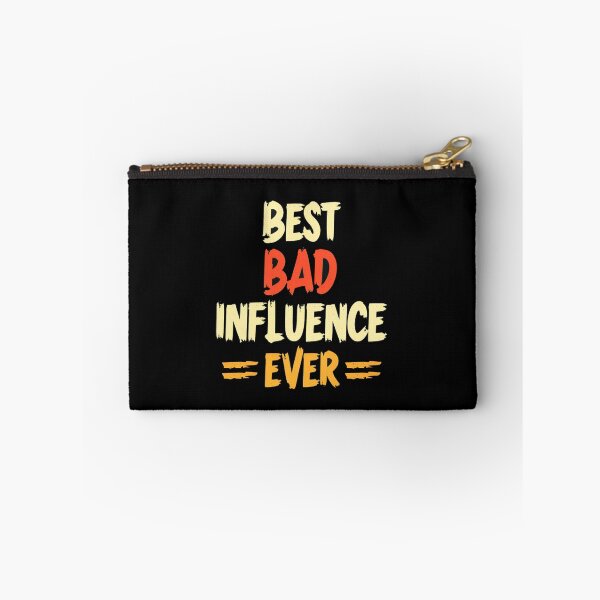 Item preview, Best Bad Influence Ever – Bold Distressed Typography Funny Retro Graphic Design designed and sold by Bright Nest Studio.