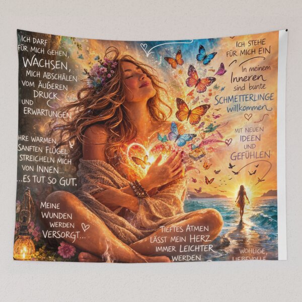 Item preview, I am there for myself – self-love, healing & inner strength with butterfly magic” designed and sold by MrsMimpi.
