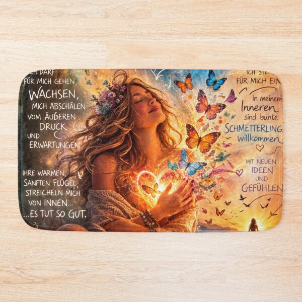 Item preview, I am there for myself – self-love, healing & inner strength with butterfly magic” designed and sold by MrsMimpi.