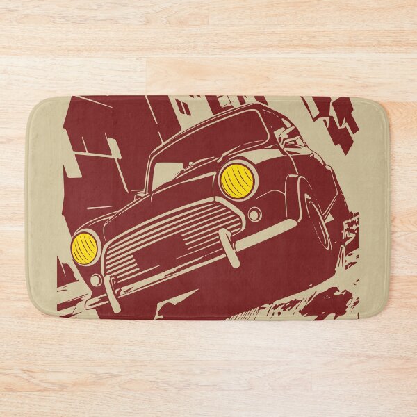 Item preview, Red Classic Mini Car designed and sold by HSDESIGNS  SHOP.