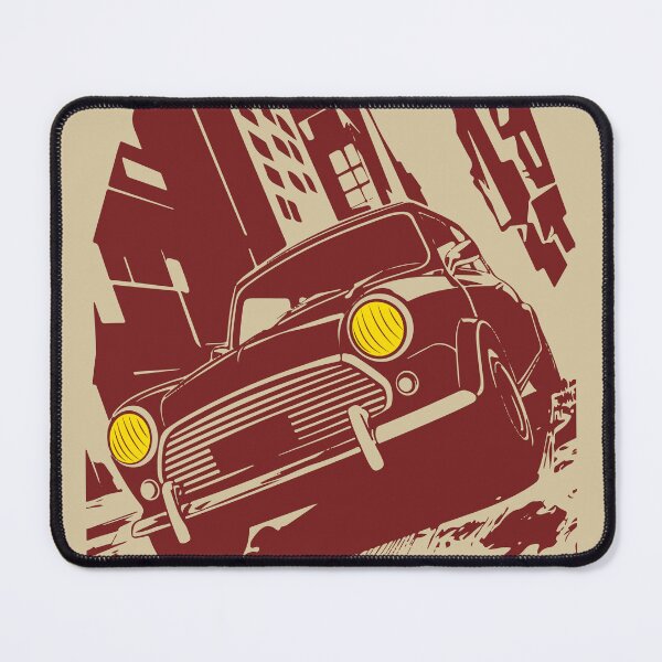 Item preview, Red Classic Mini Car designed and sold by CUTOCARS-SHOP.