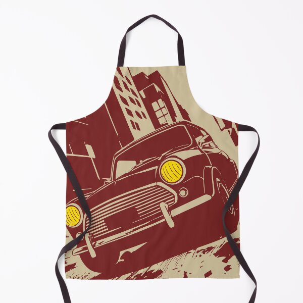 Item preview, Red Classic Mini Car designed and sold by HSDESIGNS SHOP.