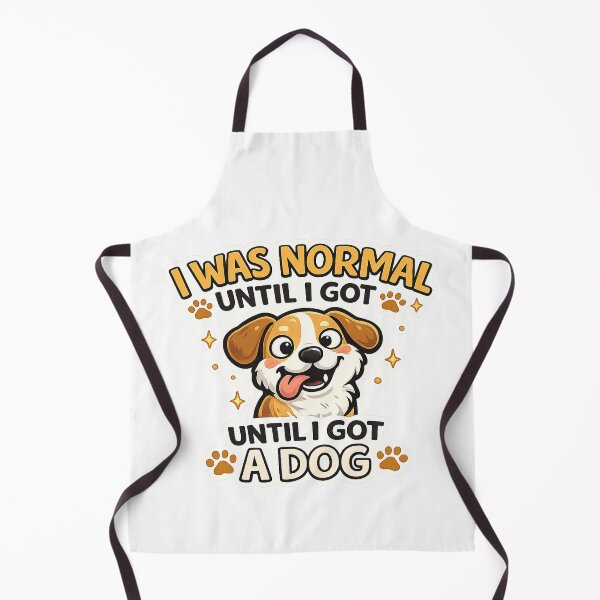 Item preview, I Was Normal Until I Got A Dog Funny Dog Person Design  designed and sold by StyleLap.