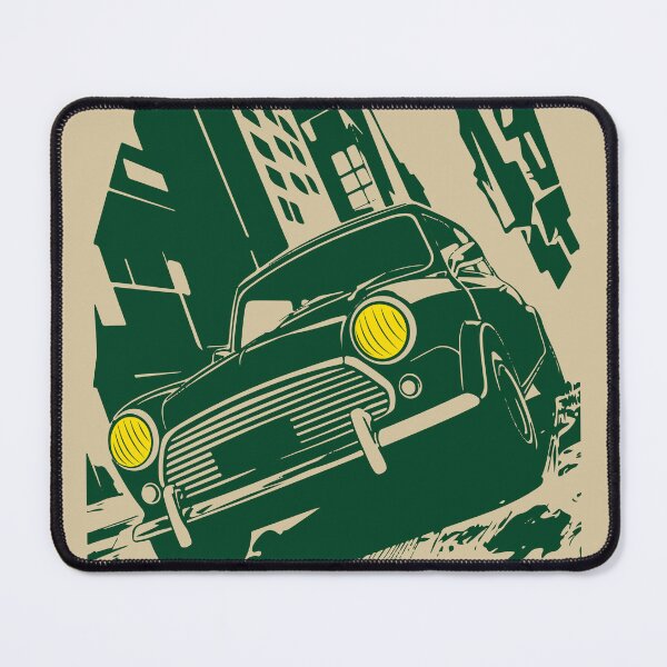 Item preview, Green Classic Mini Car designed and sold by CUTOCARS-SHOP.