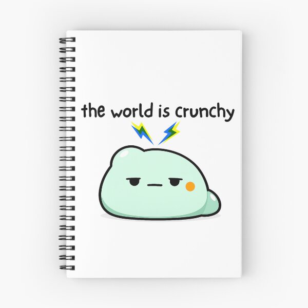 Item preview, The world is crunchy designed and sold by neurotato.