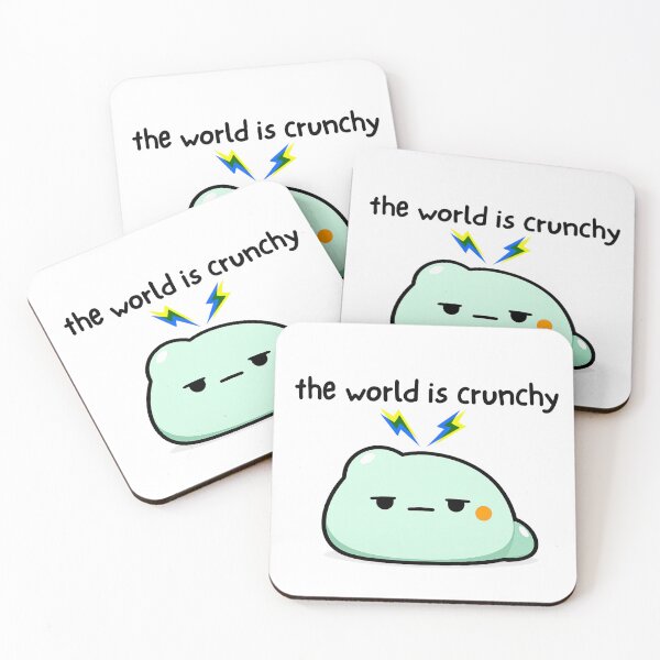 Item preview, The world is crunchy designed and sold by neurotato.