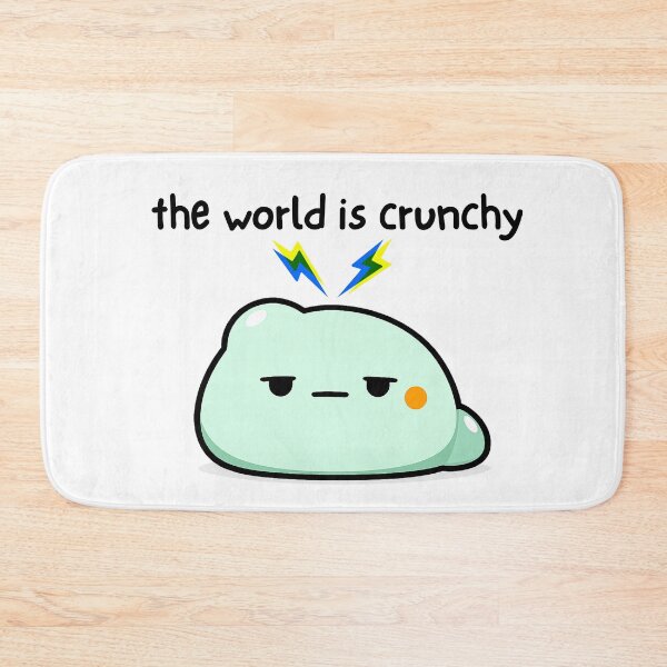 Item preview, The world is crunchy designed and sold by neurotato.