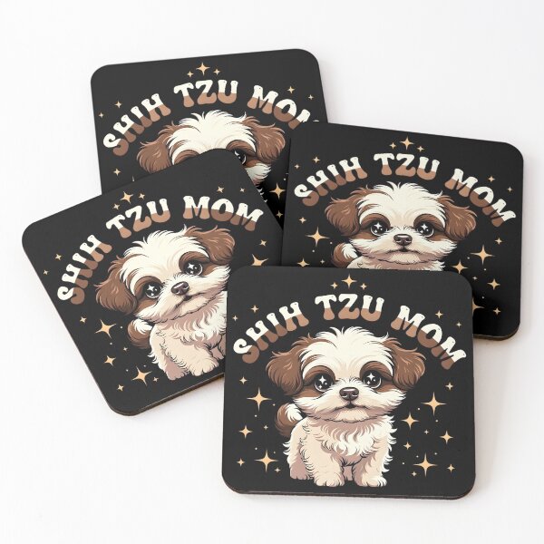 Item preview, Shih Tzu Mom Cute Puppy Sparkle Graphic designed and sold by TshirtsOnline-.