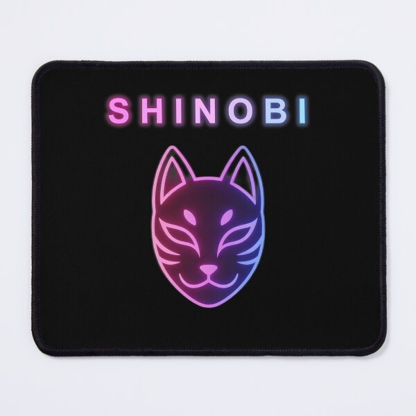 Item preview, Shinobi Neon Kitsune Japanese Fox Mask Cyberpunk designed and sold by fraseslocas77.