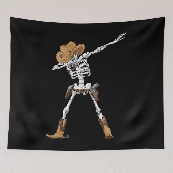 Item preview, Funny Skeleton Cowboy Alt Country Art designed and sold by twgzaoiu15.