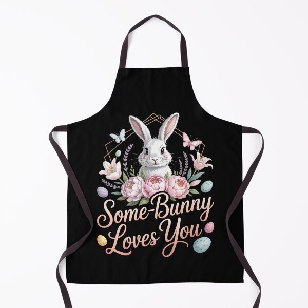 Item preview, Some-Bunny Loves You — Floral Easter Tee V11 designed and sold by DarylWelsh2024.