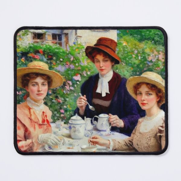 Item preview, The Ladies of the Tea Club designed and sold by JUVILLGO.