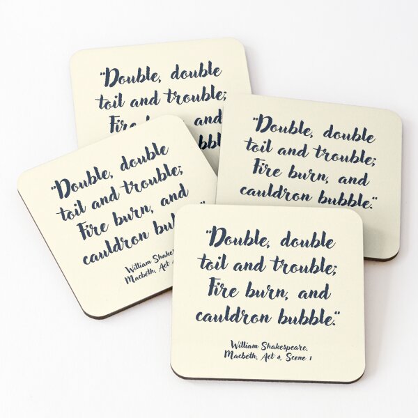Item preview, Lit Shakespeare Quote from Macbeth designed and sold by CharlottePlaceArt.