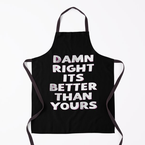 Item preview, Damn Right It’s Better Than Yours – Bold Pink Statement Typography Graphic designed and sold by Bright Nest Studio.