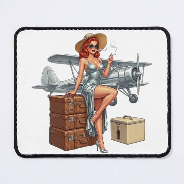 Item preview, "Retro Glamour: Charm and Audacity of Pin-Ups” designed and sold by CHRIST5000.