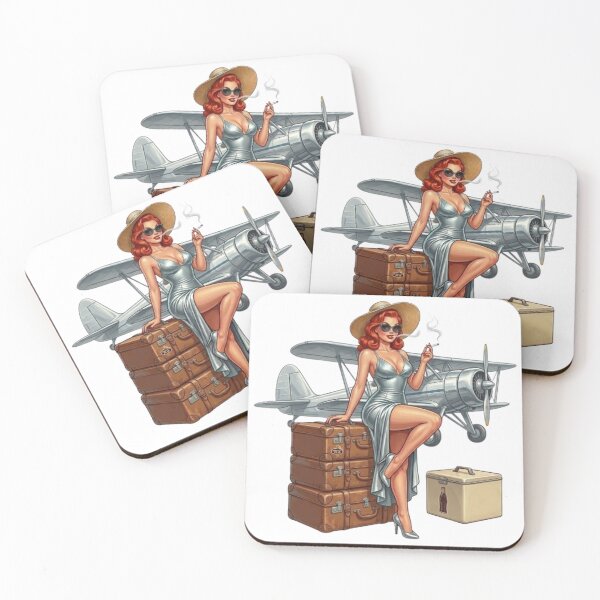 Item preview, "Retro Glamour: Charm and Audacity of Pin-Ups” designed and sold by CHRIST5000.