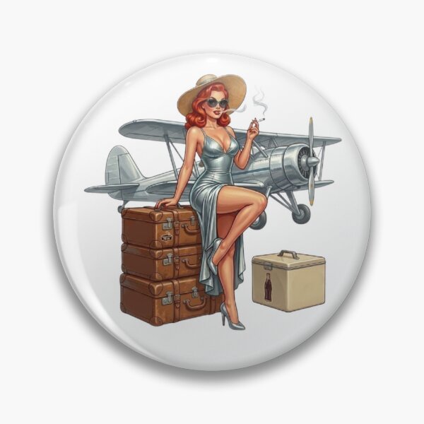 Item preview, "Retro Glamour: Charm and Audacity of Pin-Ups” designed and sold by CHRIST5000.