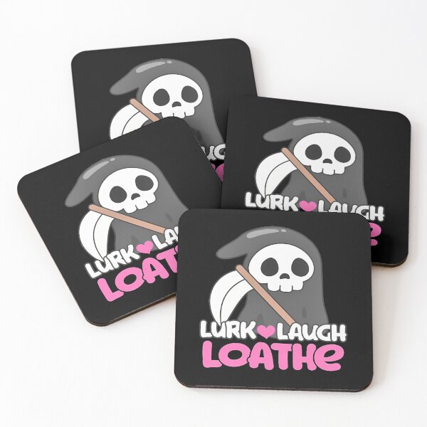 Item preview, Lurk Laugh Loathe Pastel Goth Meme designed and sold by twgzaoiu15.