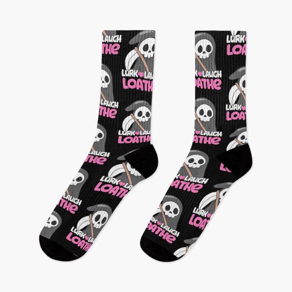 Item preview, Lurk Laugh Loathe Pastel Goth Meme designed and sold by twgzaoiu15.