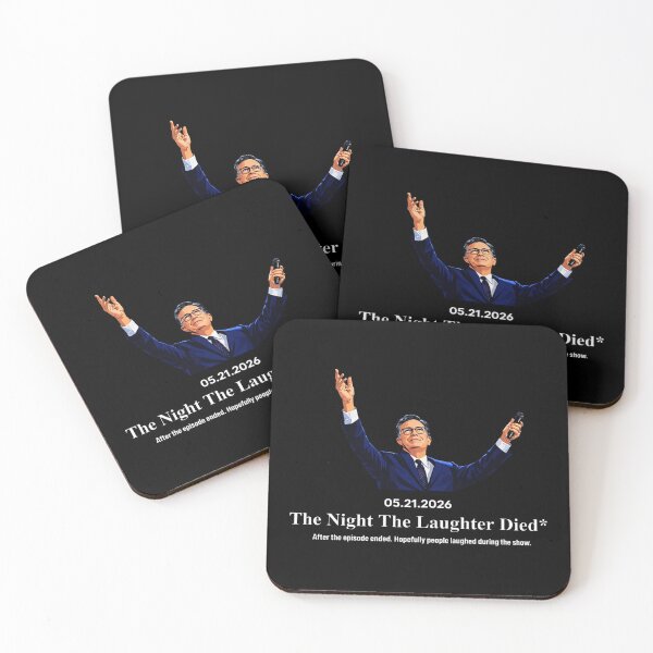 Item preview, Stephen Colbert - The Night The Laughter Died - Stephen Colbert Final Show May 21 2026 designed and sold by CandleSpirit.