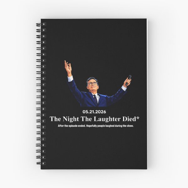 Item preview, Stephen Colbert - The Night The Laughter Died - Stephen Colbert Final Show May 21 2026 designed and sold by CandleSpirit.