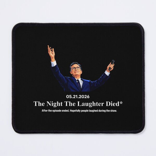 Item preview, Stephen Colbert - The Night The Laughter Died - Stephen Colbert Final Show May 21 2026 designed and sold by CandleSpirit.