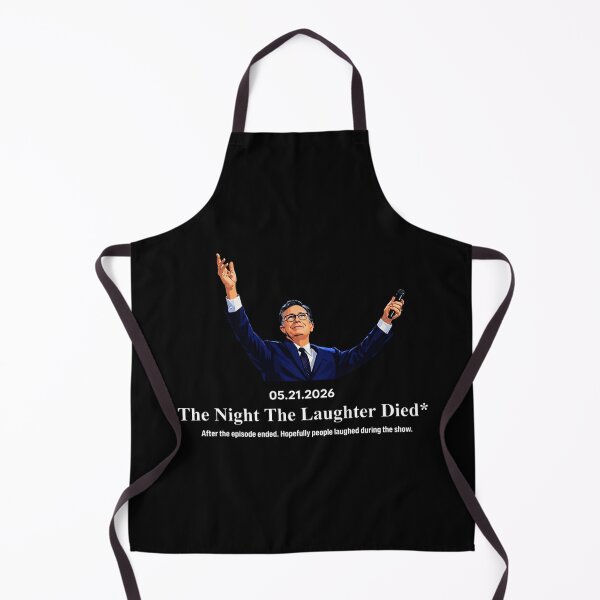 Item preview, Stephen Colbert - The Night The Laughter Died - Stephen Colbert Final Show May 21 2026 designed and sold by CandleSpirit.