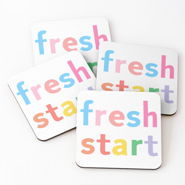 Item preview,  Colorful Fresh Start Inspirational Art designed and sold by BobaBunny76.