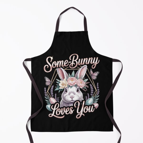 Item preview, Some-Bunny Loves You — Floral Easter Tee V13 designed and sold by DarylWelsh2024.
