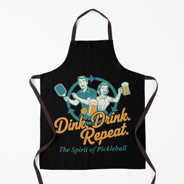 Artikelvorschau, Pickleball Dink Drink Repeat Lustiger Spieler entworfen und verkauft von LuminOrb.