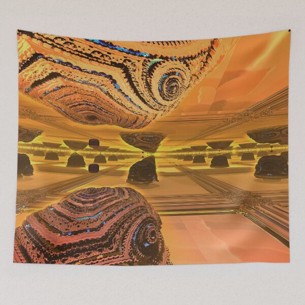 Item preview, Infinite Temple Rooms - Fractal Landscapes designed and sold by sbartinspace.
